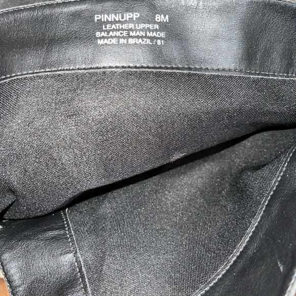 Leather over the knee boots